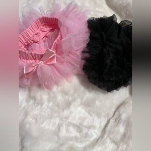 Pink & Black Tutu skirts
